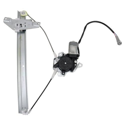 Image of TRQ Front Right Power Window Regulator & Motor Assembly Passenger Side Compatible with 1993-1997 Geo Prizm Toyota Corolla TO1351129