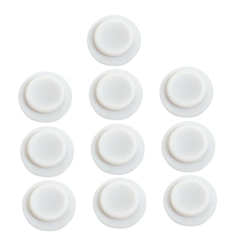KOMBIUDA 10pcs Wide Neck Silicone Seal Ring for Milk Storage Bottles High Temperature Resistant Sealing Gasket for Breastfeeding and Newborn Milk Collectors