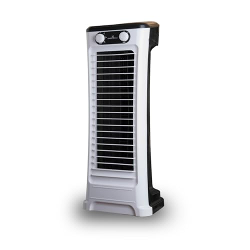 Image of ZS Breezy Tower Fan - Inverter Compatible | 150 Wide Oscillation | Shock-Proof & Child-Safe Design | 3-Speed Control | Auto Air Swing | Energy Efficient | 1 Year Warranty