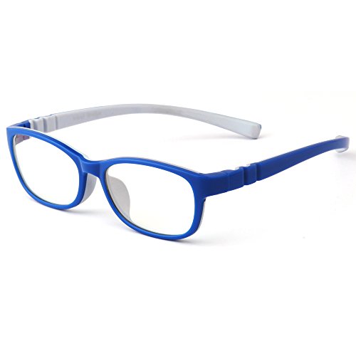 Image of Mind Bridge kids Blue Light Blocking Glasses for girls boys Computer Blue Light Blocking Glasses For age 6-16 (Full-rim-1PC, A07, Kids)