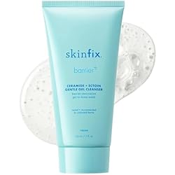 Skinfix Ceramide + Ectoin Gentle Gel Cleanser - 5 oz - SPF + Makeup Remover - Hydrates Skin - Vegan, Cruelty Free