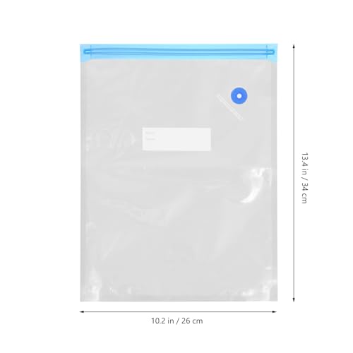 Bolsas de vacío con clips resistentes para congelador libre de escarcha 3