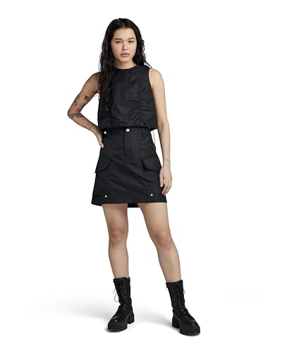 Miniatura 2 de G-Star Para Mujer Minifalda Cargo , Negro Dk Black D24230-C143-6484 , 23