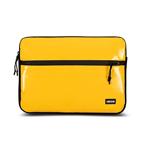 Housse pour ordinateur portable MacBook Air 13 étui tissu jaune - 2