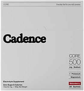 Sachets Core Melonberry - Carton (5g x 30) Science-Backed Hydration | Electrolyte Formula + Caffeine | Vegan, Keto & Paleo Friendly | Sodium, Potassium & Magnesium for Performance & Recovery