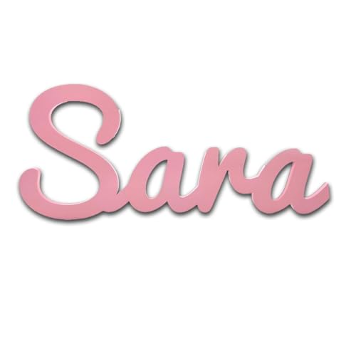 EVYRE | Letras De Madera Decorativas | Grosor 5mm | Nombres De Madera Personalizados | Decoración Habitación Bebe, Infantil O Juvenil | Nombre Madera Personalizado Para Bautizo, Comunión Niño O Niña