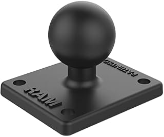 RAM Mount UNPKD. RAM 2 X 1.7 BASE AMPS HOLE PAT, RAM-B-347U (BASE AMPS HOLE PAT)