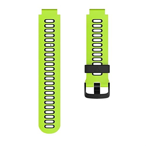 Correa de banda de vigilancia de silicona suave para Garmin Forerunner 735xt 220 230 235 620 630 735xt Pulsera de la banda de reloj de reemplazo de relojes inteligentes