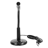 Microphone USB pour ordinateur portable : léger et facile à transporter et à ranger, idéal pour les jeux sur ordinateur