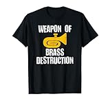 Marching Band Brass Destruction Funny Tuba T-Shirt