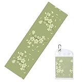 Qwvbn Toalla deportiva fresca y refrescante de dibujos animados Begonia Prints de 12 x 40 pulgadas, suave y transpirable, adecuada para camping, correr y fitness.