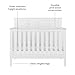 Child Craft Atwood Crib, Dresser and Chest Nursery Set, 3-Piece, Includes 4-in-1 Convertible Crib, Dresser and Chest, Grows with Your Baby (Matte White)