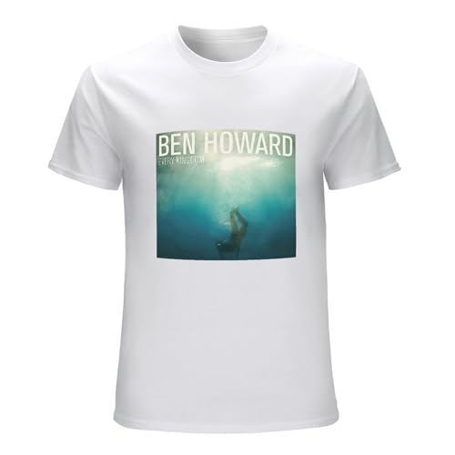 Photo de Lightnin Ben Howard T Shirt Every Kingdom Vinyl CD Cover WhiteM White M