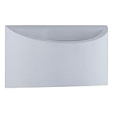 L’ESTHÉTIQUE - Applique convexe d’aspect béton et grès, ou en plâtre blanc - élégante, contemporaine et avec une touche de luxe.