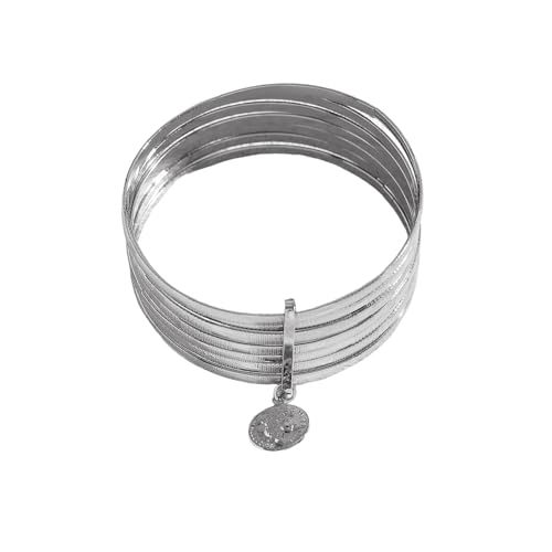 Bracelet rétro martelé jonc gravé chic et bijou quotidien texture vintage