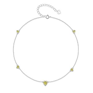 Step Forward Step Forward Sterling Silber Knöchel Armbänder für Frauen November Monatsstein Geburtsstein Fußklets Gelbes Herz Stein Geburtstagsgeschenk Schmuck für Mädchen Step Forward Step Forward Sterling Silber Knöchel Armbänder für Frauen November Monatsstein Geburtsstein Fußklets Gelbes Herz Stein Geburtstagsgeschenk Schmuck für Mädchen