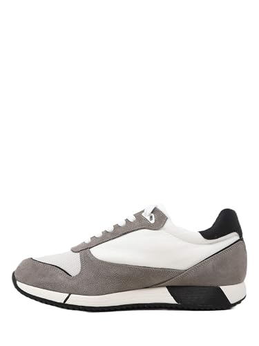 Alberto Guardiani Baskets Homme Blanc Agm003553 Sneakers Cuir Basse - 2