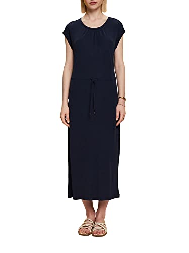ESPRIT Damen 053EO1E327 Kleid, 400/NAVY, M