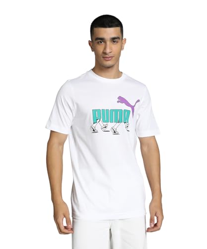 Image of Puma Men's Cotton Regular Fit T-Shirt