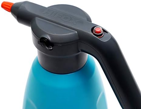 LINZI Automatic Electric Garden Sprayer 2L, Battery Powered USB Rechargeable with Adjustable Nozzel for Gardening, Flower Watering, Sterilizating, Insect Killer Pest Control, Blue