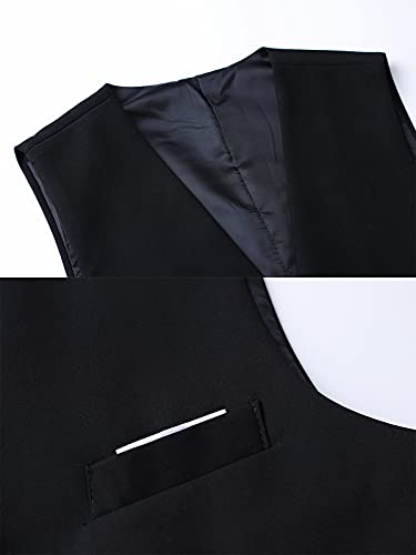 Oralidera Gilet da Abito da Uomo Formale da