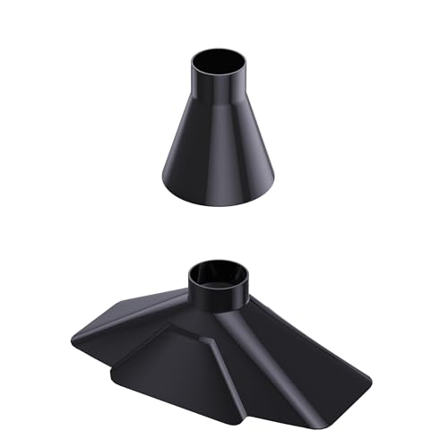 Image of Fumeclear Fume Extractor Silicone Hood 50mm Diameter, High Heat Resistance, Suitable for Laser Engraving and Soldering