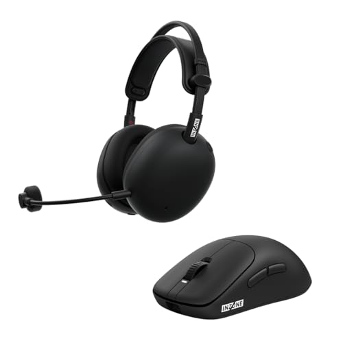 Image of Sony INZONE H9 II Wireless Noise Canceling Gaming Headset (Black) + Wireless Gaming Mouse