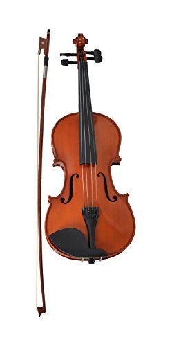 Image of Parrot Nakoda Music 4-Strings Parrot Violin, Right Handed, Brown, With Case