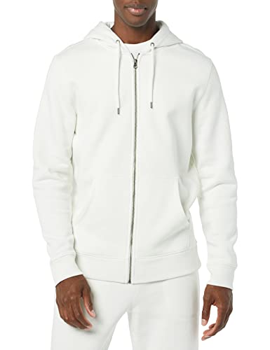 Image of Goodthreads Mens Full-Zip Washed Fleece Hoodie