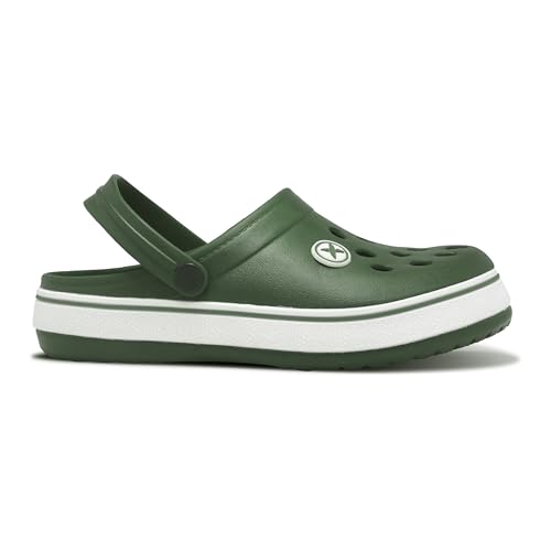 Image of HAUX Casual Clogs for Men | Soft & Comfortable EVA Slip-Ons | Lightweight Slippers & Everyday Wear Comfort Clogs for Men