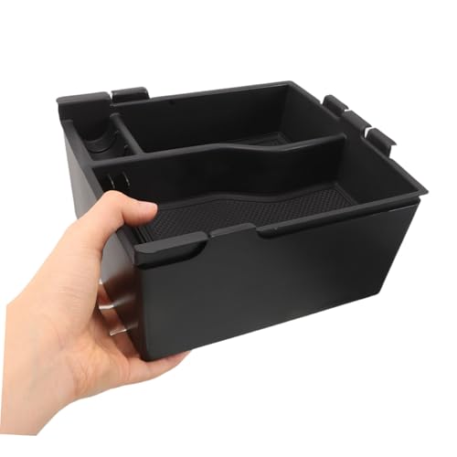 Organisateur de console centrale double couche antidérapant et anti-bruit - 5