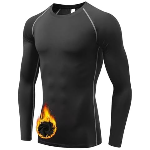 Sillictor Mens Thermal Quick Dry Base Layer Cover