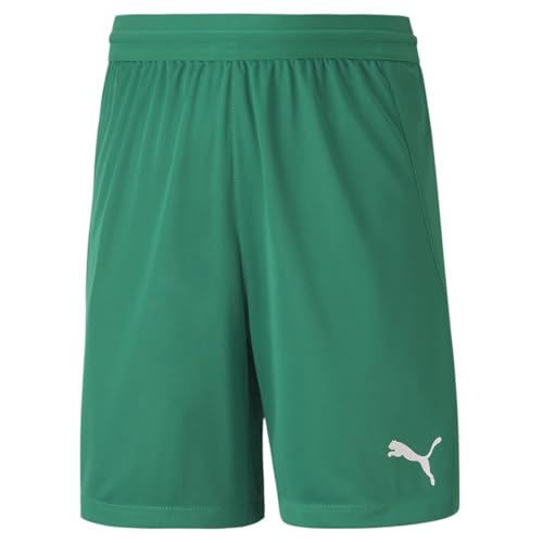 Short PUMA TeamFinal 21 Knit vert pour les matchs de foot