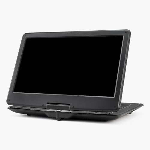 Happybuy Portable DVD Player - Your Ultimate Mobile Entertainment Companion! This Device Features a Large 15.6 - inch HD Swivel Display Screen with a Sharp 1366 x 768 Resolution