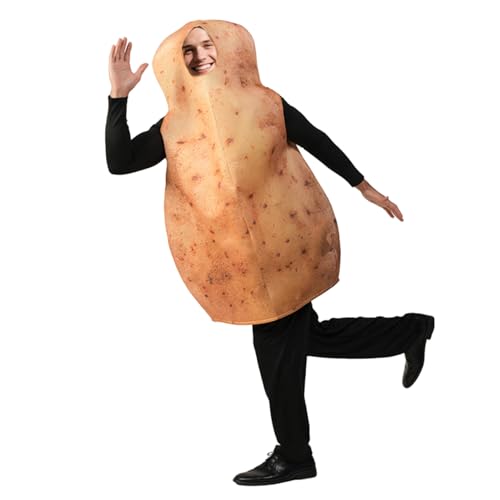 Costume de pomme de terre pour adulte - Combinaison de déguisement food unisexe
