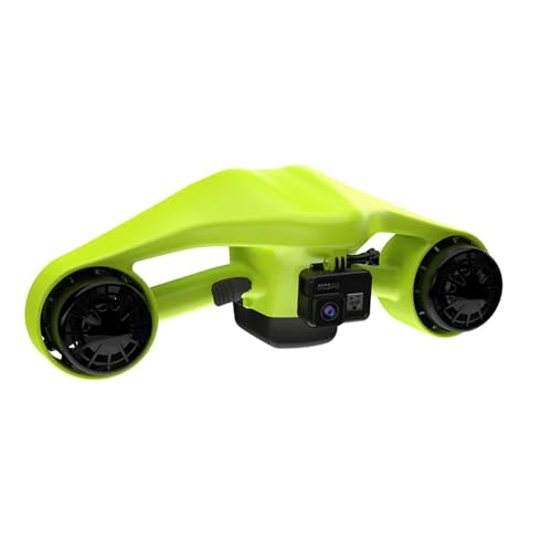 Scooter Submarino, Patinete eléctrico submarino de doble hélice de 500 W, patinete marino, propulsor submarino, patinete de buceo for deportes acuáticos(Groen)