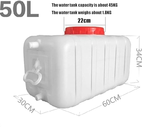 Generisch Zbiornik na wodę outdoorowy 25 l/50 l/100 l/150 l/200 l, kempingowy zbiornik na wodę turystyczną do zimnej wody, wielofunkcyjny kempingowy zbiornik na wodę