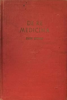 Hardcover De Re Medicina Book