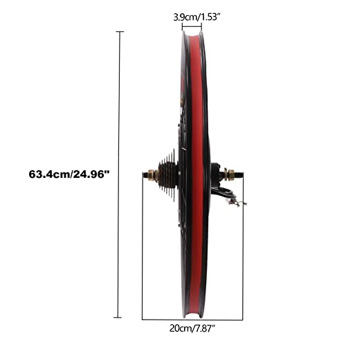 Harbin-Star Electric Bike Conversion Kit, 72V 2000W 29" Rear Wheel Powerful Motor E-Bike Conversion Kit, Electric Bicycle Motor Kit Dual Mode Controller W/Lcd Display Twist Throttle Pas #TOP3