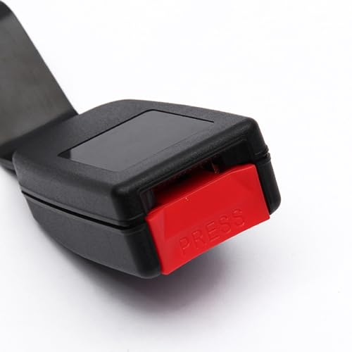 Sicherheitsgurt-Einstellschnalle Anschnaller Adapter Auto Verlängern Gurtadapter Stecker VerläNgerung, Auto-Sicherheitsgurt-Clip, Anschnaller Verlängerung Autogurt Stecker (02 Schwarz 1PC)