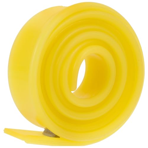 JOINPAYA Tira Limpiaparabrisas Multiusos de Silicona Flexible 105 Cm, Repuesto para Escobilla de Goma Amarilla, Herramienta Duradera para Limpieza de Ventanas y Espejos Hogar