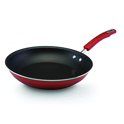 Rachael Ray Brights Nonstick Frying Pan / Fry Pan / Skillet - 12.5 Inch, Red