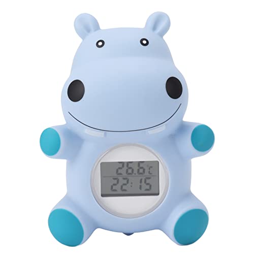 Termômetro de água para Banheira de bebê, Retroiluminação de 3 Cores, Sensor de Alerta Sensível, Ter