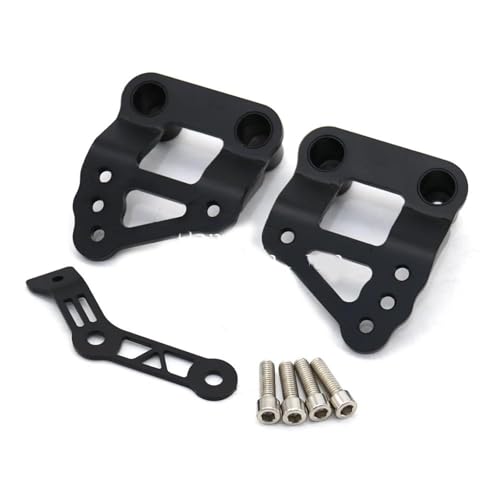 Repose pieds passager reculé pour Yamaha MT 09 et XSR 900 contre la fatigue des genoux