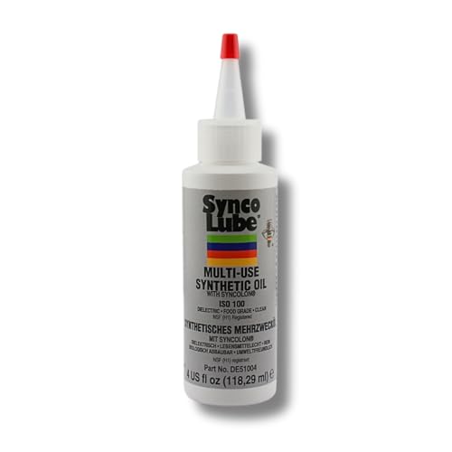 SYNCOLUBE 51004 Synthetisches Mehrzwecköl, verstärkt mit PTFE, 118 ml