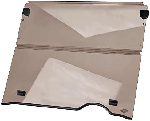 RM Cart® Golf cart Accessories - EZ-GO RXV Acrylic Fold-Down Windshield (Tinted)