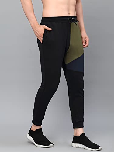 Image of Rigo Printed Cotton Jogger Pants for Men | Regular Fit Track Pant for Men | Jogger Track Pant for Men | Lower for Men