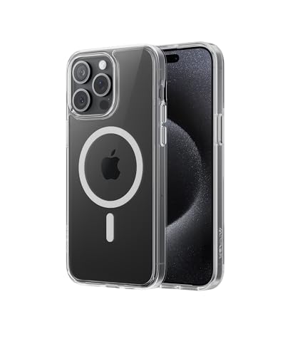 Anker for iPhone 15 Pro Case, Compatible with MagSafe, Military-Grade Protection, Yellowing...