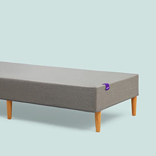 Purple Headboard - Queen Size - Grey Upholstered Platform
