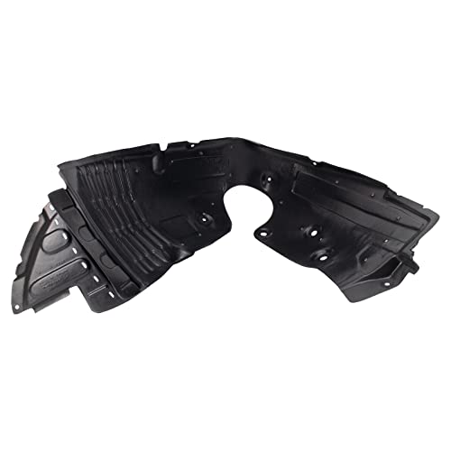 Image of TRQ Front Driver and Passenger Side Inner Fender Liner Set Compatible with 2013-2016 Hyundai Santa Fe